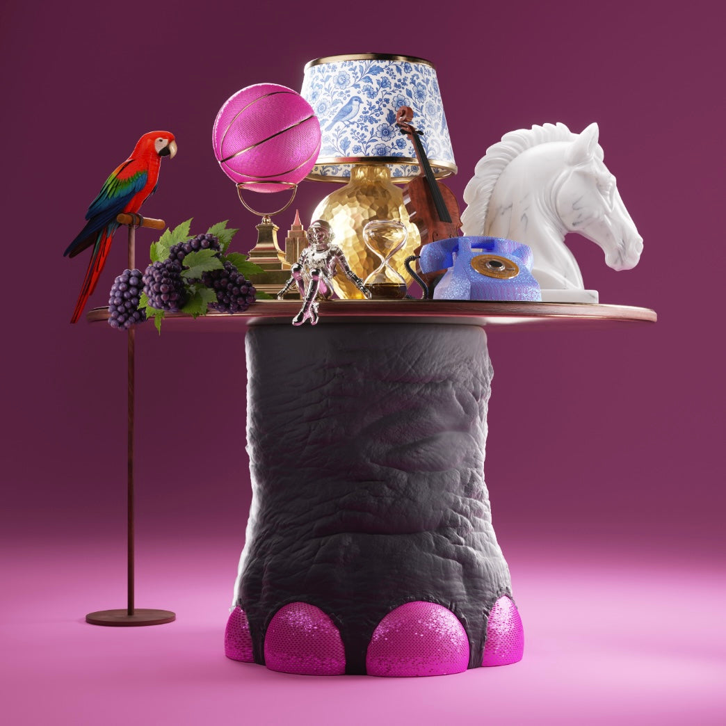 The Chaotic Footprint — Dzanar’s Newest Surreal World Debuts at Art Miami