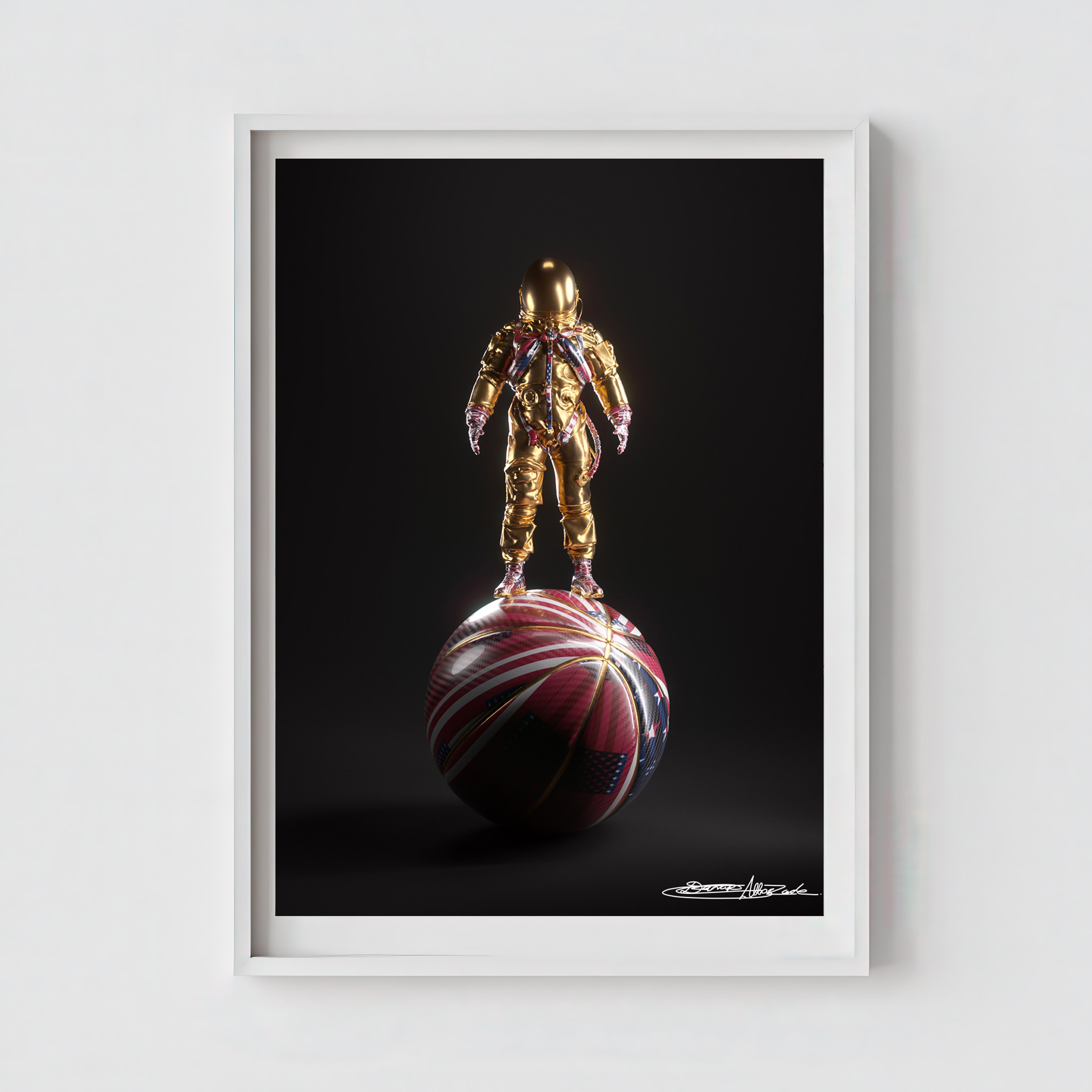 Balancing The Stars: Golden Astronaut